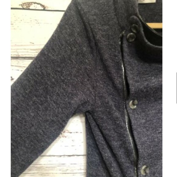 TheLees Mens Button Front Cardigan Top Sz M Sweate - Picture 2 of 6